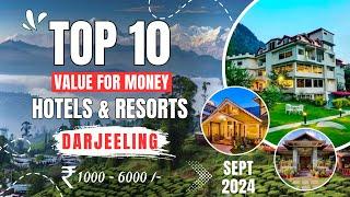 Top 10 Budget Hotels & Resorts In DARJEELING | Rs 1000 to 6000 | Best VFM Homestays