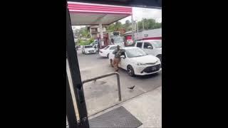 Unlicensed driver calls police officer wife after being pulled over]: