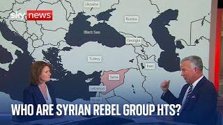 Who are the insurgent rebels in Syria and why are they advancing?