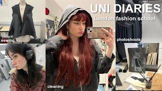 week in my life at fashion school || London fashion student *ੈ‧₊˚