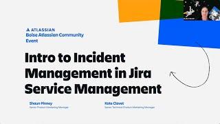 Introduction to Streamlined Operations in Jira Service Management (Boise Atlassian Community)