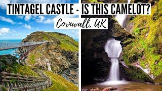 Is this Camelot?! Exploring Tintagel Castle and St Nectan's Glen | Cornwall, UK