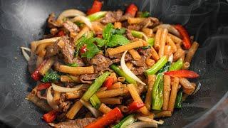 Cách pha Sốt Đặc Biệt giúp món Nui Xào Bò ngon khó cưỡng luôn | Stir fry macaroni recipe