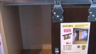 Saturn Top Hung Sliding Door Gear - track kit for single door by Buller Ltd