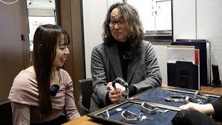 A Japanese woman touches watches with zero knowledge.