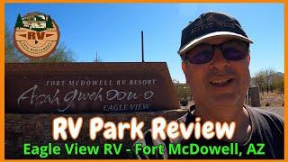 EAGLE VIEW RV RESORT - Review & Tour | Closest RV Park to Scottsdale Arizona