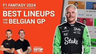 F1 Fantasy 2024: BEST LINEUPS for the Belgian GP | The Fantasy Formula