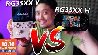 Ambernic RG40XX H VS RG40XX V! Shopee 10.10 Sale!!! PAUNAHAN NALNG!