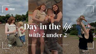 DAY IN THE LIFE WITH 2 UNDER 2 *realistic*
