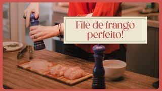 Fazendo um Filé de Frango suculento | Nutri na Cozinha