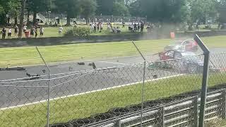 MASSIVE SUPER TOURING CAR CRASH!!!