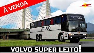 Vende-se O ÔNIBUS VOLVO MAIS BONITÃO DO BRASIL! Lembrança do Expresso de Prata SUPER LEITO