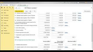 EmVAT - How To Generate VAT Return Report