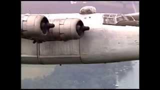 B-17 Flying Fortress, Avro Lancaster, and B-24 Liberator Flying Together for the First Time