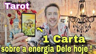 1 Carta sobre ele hoje ! Qual a energia dele hoje em relação em você ?Como ele está em relação a mim