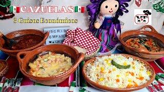 CAZUELAS DE GUISOS de $50(MXN) c/u para TAQUIZA 2023/ COMIDA MEXICANA