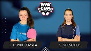 09:45 Iryna Konkulovska - Viktoriia Shevchuk 23.10.2024 WINCUP Women Master. TABLE 2