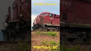 CP 8893 westbound through Matsqui BC. #train #trainvideo #canada #railway #trainspotting #bc