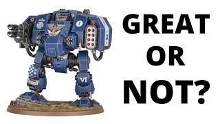 Ballistus Dreadnought - Strong or Not? Full Datasheet Review from Codex Space Marines