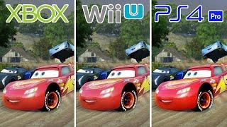 Cars 3 Driven to Win (2017) XBOX 360 vs Wii U vs PS4 Pro (Which One is Better?)