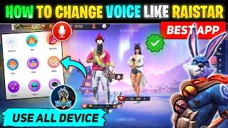 How To Change Voice In Free Fire || Free Fire Voice Changer App || Voice Changer App For Free Fire