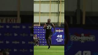 The FASTEST 40yard dash!