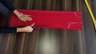 (DIY) Kurti/Suit & sleeve Cutting Only 5 Minutes // Sori fashion