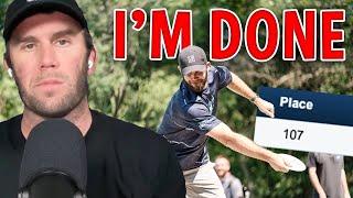 Brodie Talks About His Disc Golf Struggle
