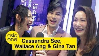 Cassandra See is back! Together with Wallace Ang & Gina Tan