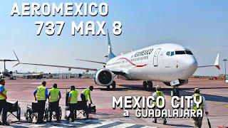 Aeromexico 737 max-8 Mexico-Guadalajara