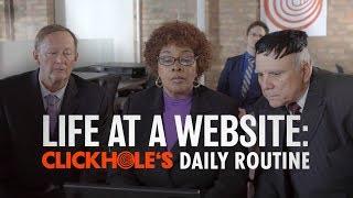 Behind The Scenes At ClickHole: Our Daily Routine