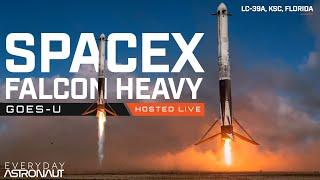 Watch SpaceX Launch Falcon Heavy For GOES-U!