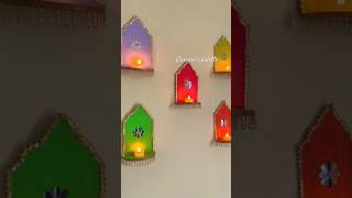 Let’s make jharokha style candle holder | Diwali 2024 | Easy Diwali decor ideas | DIY Festive decor