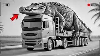 Unbelievable Crocodile Transport! - Powerful Heavy Machinery | Advanced Agriculture Tech