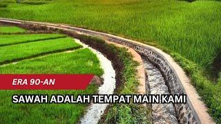 Mengenang Masa Kecil Bermain Di Sawah