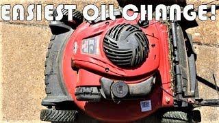 Easy Oil Change - Briggs and Stratton 550EX - Troy Bilt, Craftsman, Snapper