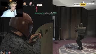 XQC Reacts to CB wiping the PD | NoPixel GTA RP