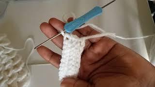 How to crochet for beginners/ Slip knot, Chain stitch and single crochet