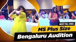 MS Plus Size Bangalore Audition | Plus Size Fashion Show | Plus Size Model |  MS Plus Size India