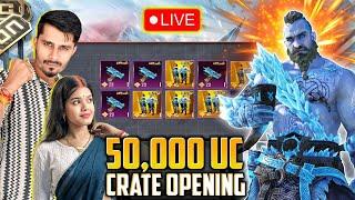 MAXING NEW THUNDER GLACIER UZI & GOD OF WAR ULTIMATE SET IN BGMI  CRATE OPENING - BGMI NEW UPDATE