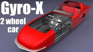 How does the Gyro-X Car work?