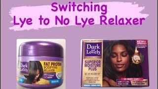 RELAXER DAY | LYE TO NO LYE RELAXER | NONI MSANE