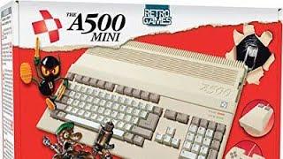 Unboxing: the A500 MINI Retro Games [25 Amiga games]