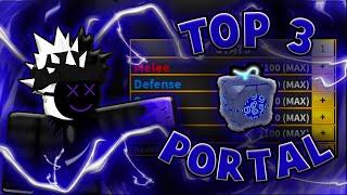 『Top 3 Portal One shot combos』Simple combo l Roblox | Blox fruits update 18