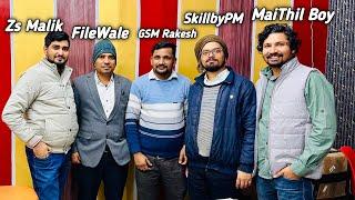 ZsMalik FileWale GSMRakesh SkillbyPM MaiThil Boy 