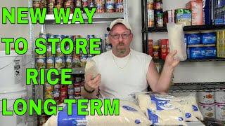 New Information On How to Prepare and Store Rice Long Term.