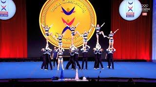 TEAM ESTONIA | Coed Elite Final  2022 ICU World Cheerleading Championships 