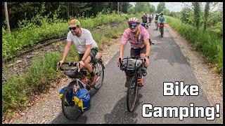 Riding the Storm Out | Group Bike-Camping!