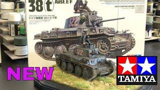 Building the New Tamiya 1/35 38t plastic model kit