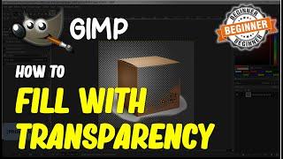 Gimp How To Fill With Transparency